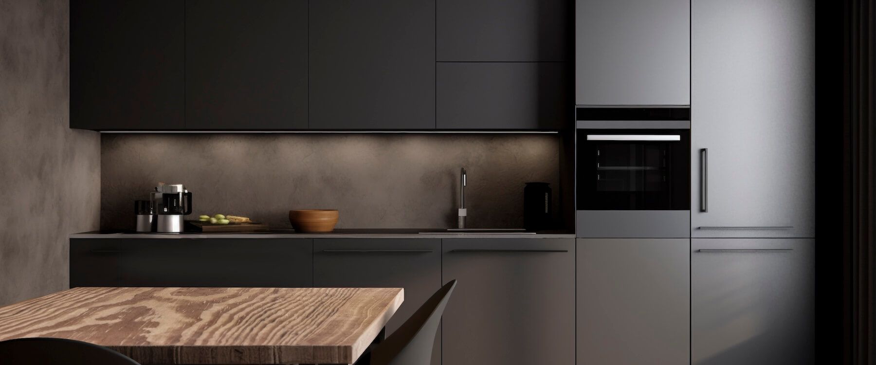 Cucine nere Castelleone: vantaggi del total black