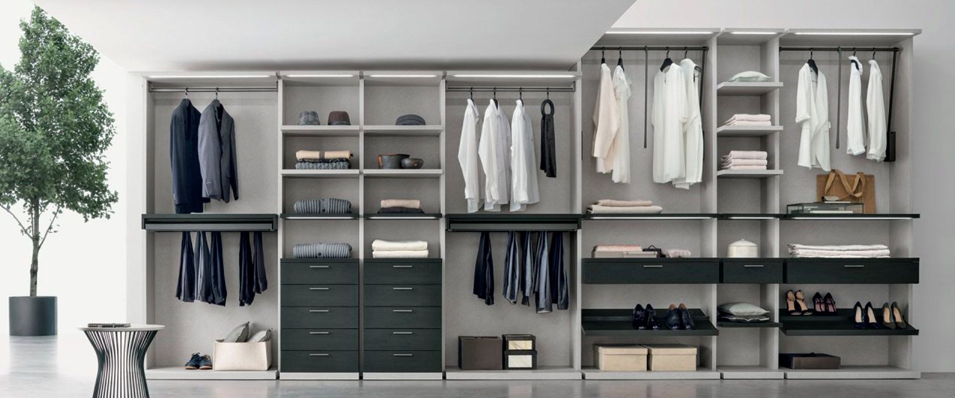 Una cabina armadio ben organizzata - IKEA Italia