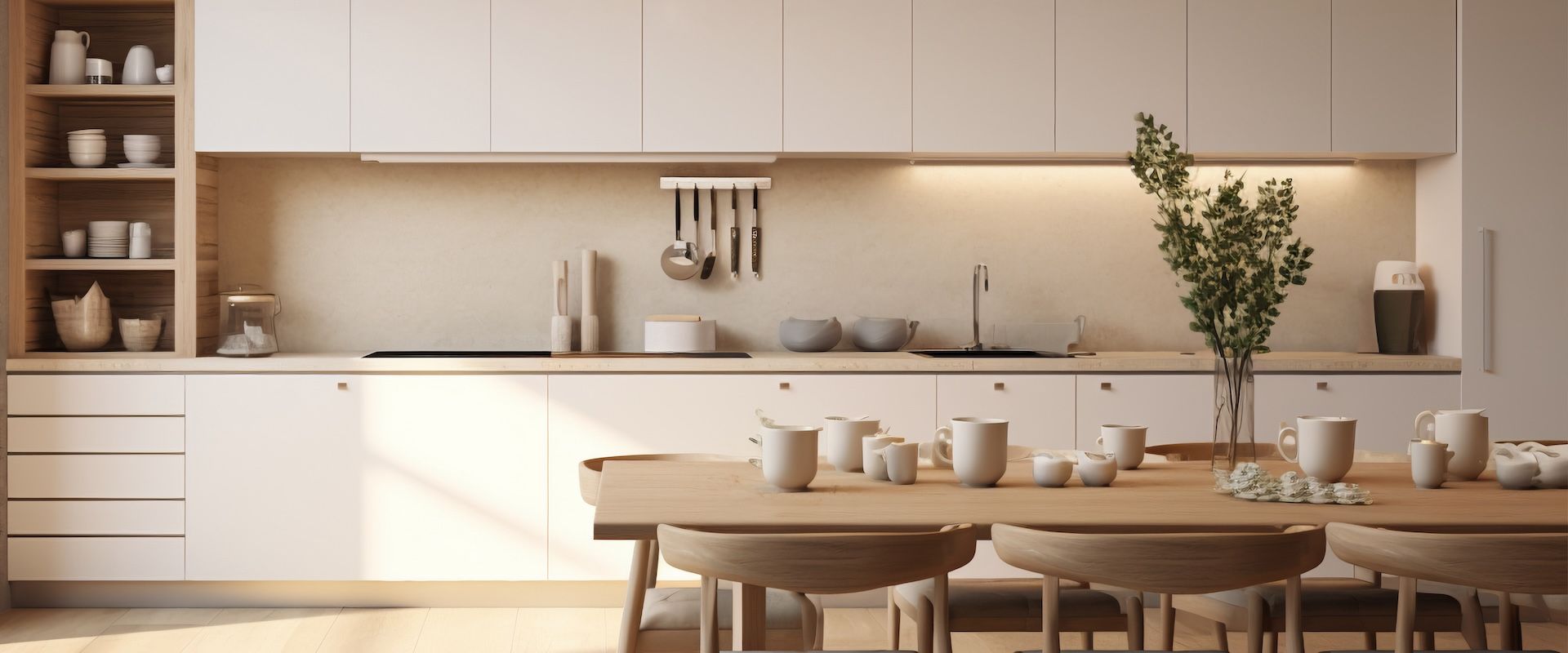 Cucine minimal Crema: stile contemporaneo e funzionale