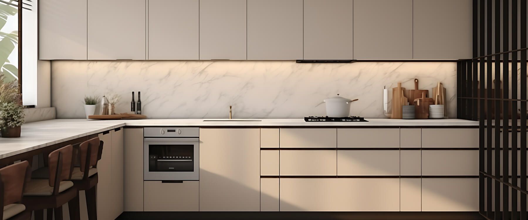 Cucine a parete Cremona: semplicità e design